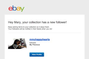 ebay social collections